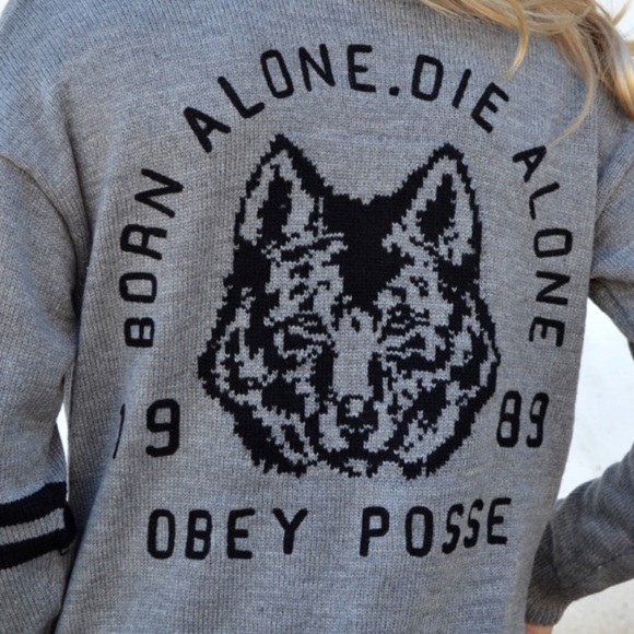 Obey Sweaters - Obey Cardigan